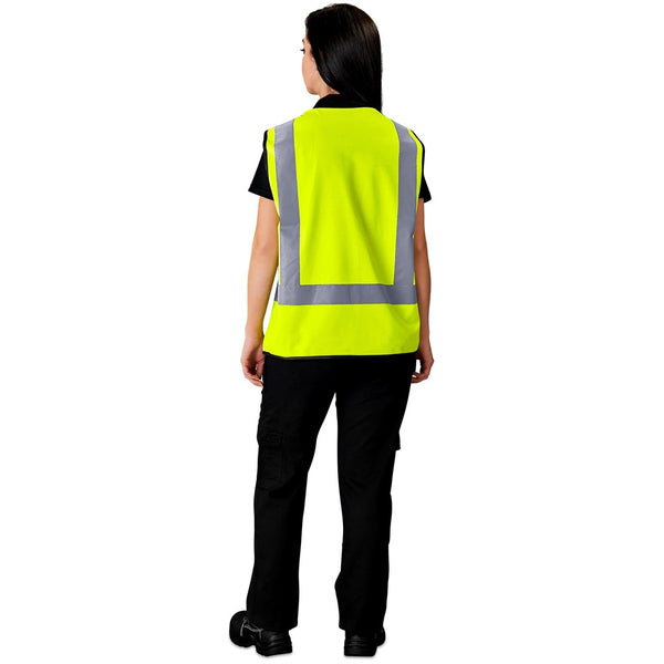 Direction En4 Hi-Viz Reflective Full Zip Vest