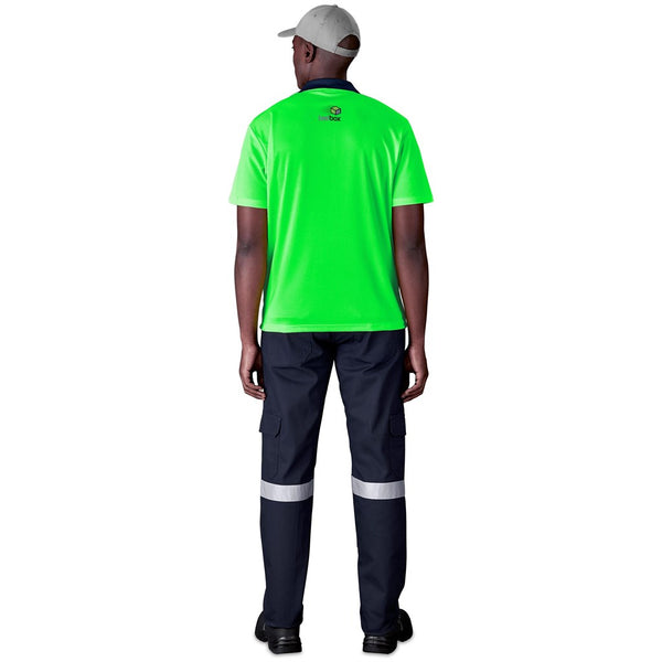 Inspector Two-Tone Hi-Viz Golf Shirt