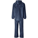 Weather Polyester/PVC Rainsuit - Navy