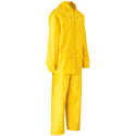 Weather Polyester/PVC Rainsuit - Yellow