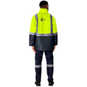 Hazard Padded Two-Tone Hi-Viz Reflective Jacket