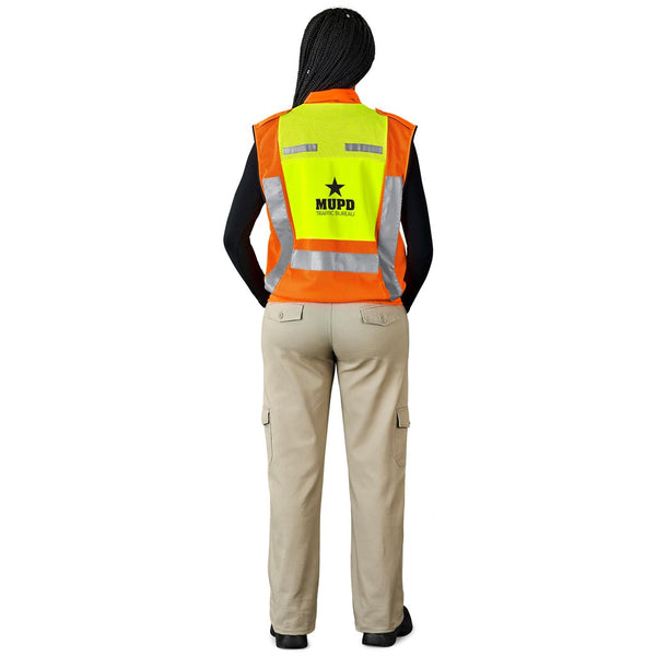 Metro Two-Tone Hi-Viz Reflective Zip-Off Jacket