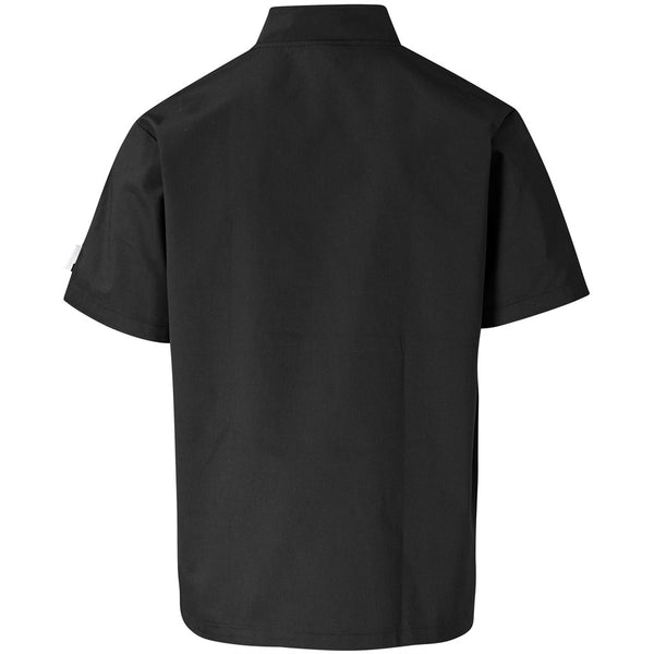 Unisex Short Sleeve Cannes Utility Top - Black