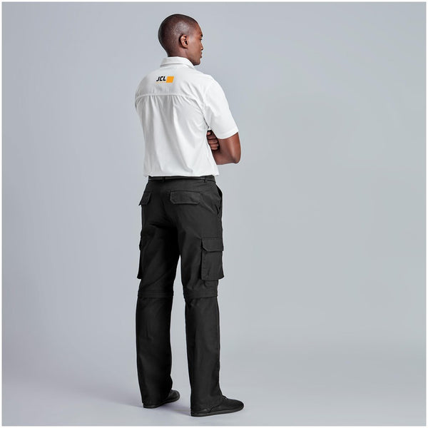 Mens Cargo Zip Off Pants