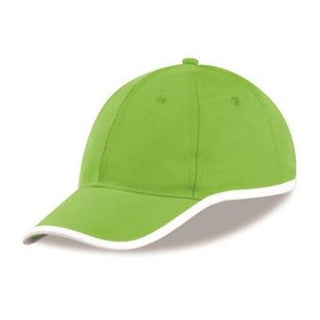 New Jersey Cap - 6 Panel - Lime