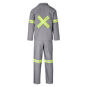 Trade Polycotton Conti Suit - Reflective Arms, Legs & Back - Yellow Tape