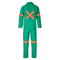 Trade Polycotton Conti - Suit Reflective Arms, Legs & Back - Orange Tape
