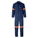 Trade Polycotton Conti Suit - Reflective Arms & Legs - Orange Tape