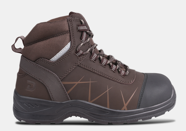 DOT Blaze Hiker Brown Safety Boots - product view 3