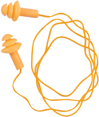 Reusable Earplug Orange Corded