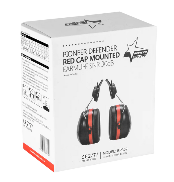 Ear Defender Helmet Mounted Earmuffs SNR30DB