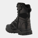 Elite Spider X 8.0 SZ: Brown work boot with laces, YKK zipper, and Vibram sole.