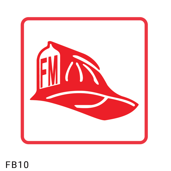Fire Marshal safety sign (FB10)