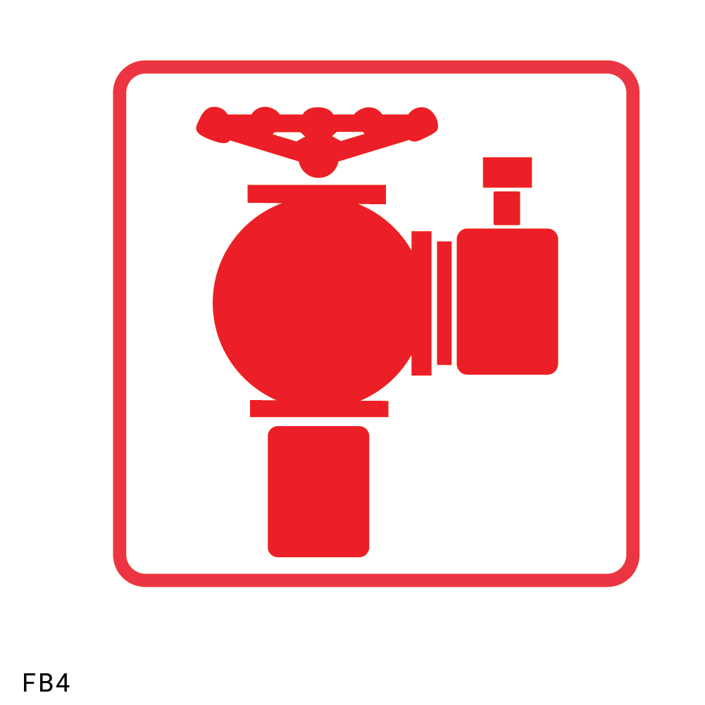Fire Hydrant safety sign (FB4) | Fire Fighting Safety Signs | Supply Shop