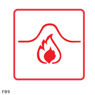 Location Of Fire Blanket safety sign (FB9)