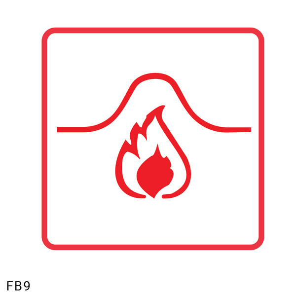 Location Of Fire Blanket safety sign (FB9)