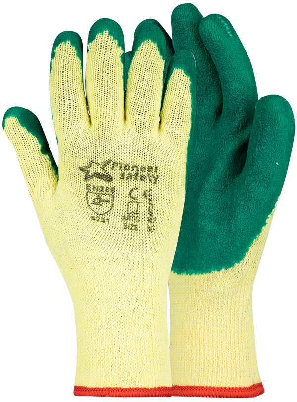 Latex Dipped Gripper Gloves