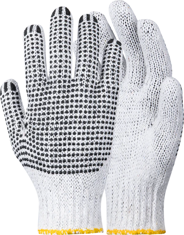 Cotton Polka Dot - Single Sided Gloves