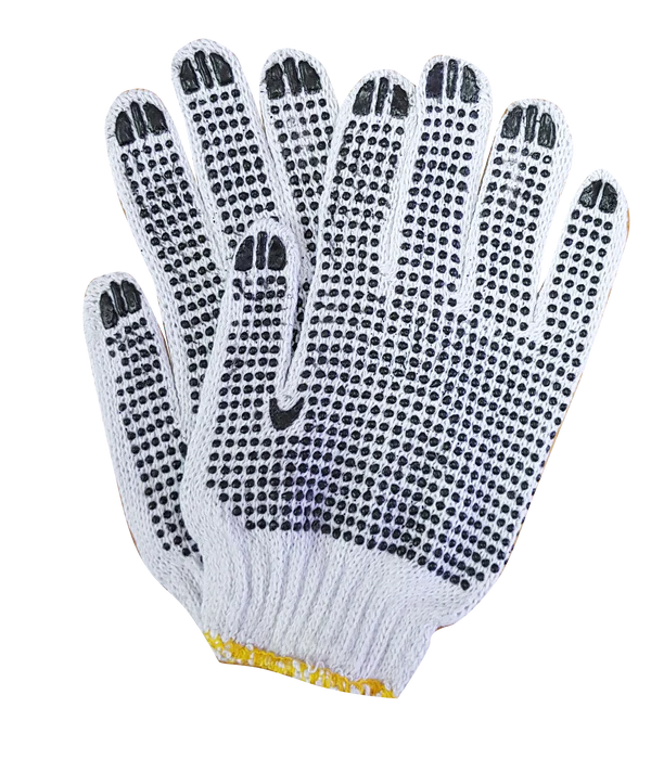 Cotton Polka Dot - Double Sided Gloves