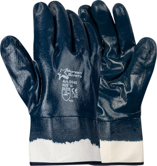 Nitrile Fully Dipped Gloves - Gauntlet