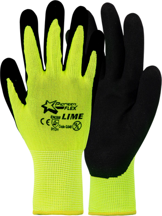 Flex Lime Gloves