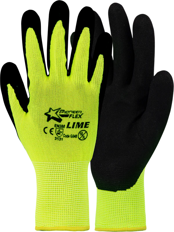 Flex Lime Gloves