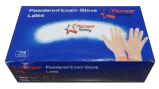 Pioneer Powdered Latex Examination Gloves - Box of 100
