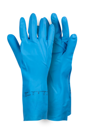 Chemical Blue Nitrile Household Gloves