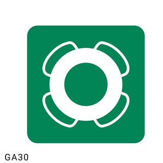 Life Buoy safety sign (GA 30)