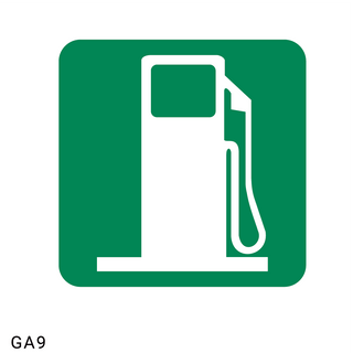 Refueling Point safety sign (GA 9)