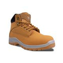 WRIGHT Hiker Steel-Toe Boots - Honey Nubuck - Size 6
