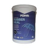 Rubber Seal Waterproof Coating Black 5 Ltr Powr