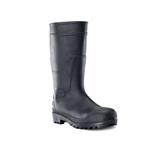Leo Knee-Length Gumboots - Black - Size 12