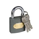 Lock Padlock Tricircle Iron 38 mm 364