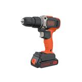 B&D Drill Cordless Hammer Plus 18V 1.5Ah Battery Bcd003C1-Qw