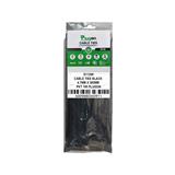 Cable Ties Black 4.7 mm X 385 mm Pkt 100 Plugon