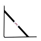Bracketshelf Heavy Duty Bk/J 400*450 mm