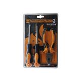 Screwdriver & Plier Set 3 Pce 6X100/Ph2X100/200 mm Comb Bs692