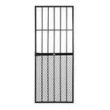 Security Gate Powder Coated Black Neder 813X2032