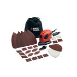 B&D Sander Mouse 55W Plus 6 Accessories Bew230Bc-Qs