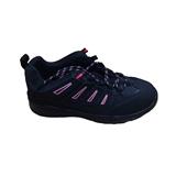 Ella Lilly Ladies Steel-Toe Safety Shoes - Black/Pink - Size 8