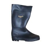 Knee-Length Gumboots - Black (Non-Steel Toe) - Size 6