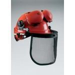 Orange Chainsaw Safety Helmet