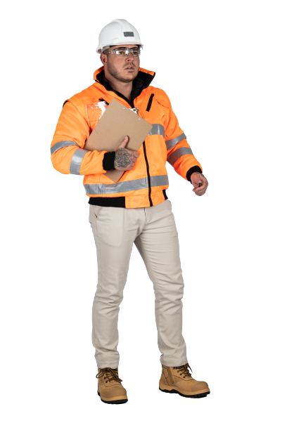 Pioneer Winter Bunny Jacket - Orange