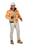 Pioneer Winter Bunny Jacket - Orange