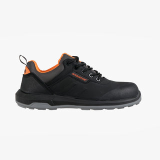 Interceptor X-Lite Shoe: Work shoe with laces, water-resistant upper, and a composite toe cap.