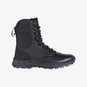 Magnun Classic II 8.0 SZ: Black work boot with laces, lightweight design, and athletic construction.