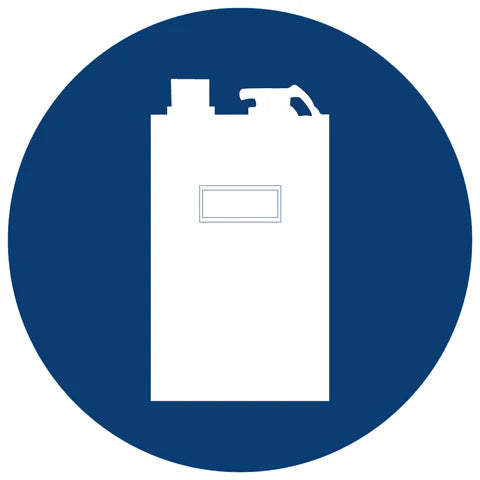 Carbon Monoxide Gas Monitor SABS safety sign (MV17)