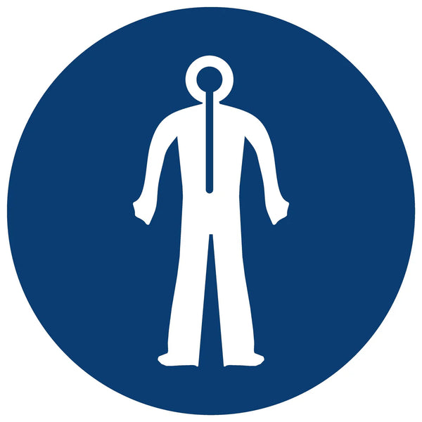 Thermal Suit Shall Be Worn safety sign (MV 24)