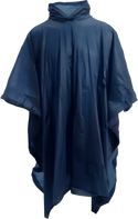 Pioneer Rubberised Poncho - Navy